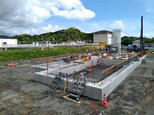 07地上部基礎工事3月～4月