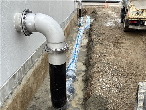 浄水場送水ポンプ室築造工事