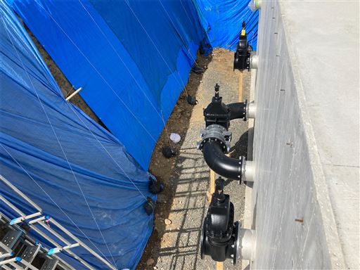 浄水場送水ポンプ室築造工事