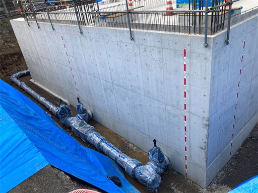 浄水場送水ポンプ室築造工事