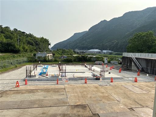 浄水場送水ポンプ室築造工事