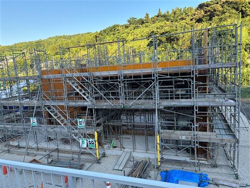 浄水場送水ポンプ室築造工事