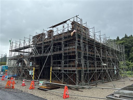 浄水場送水ポンプ室築造工事