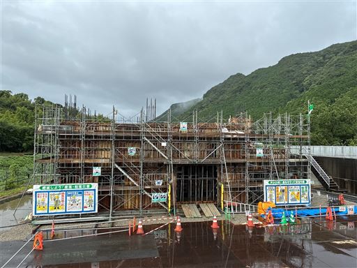 浄水場送水ポンプ室築造工事