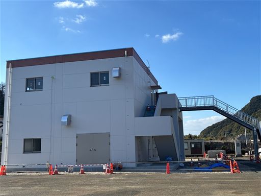 浄水場送水ポンプ室築造工事