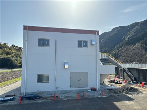浄水場送水ポンプ室築造工事