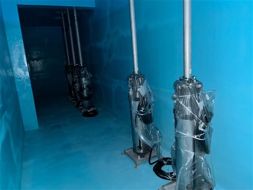 浄水場送水ポンプ室築造工事