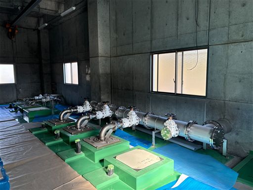 浄水場送水ポンプ室築造工事