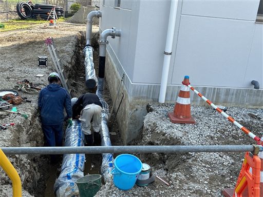 浄水場送水ポンプ室築造工事