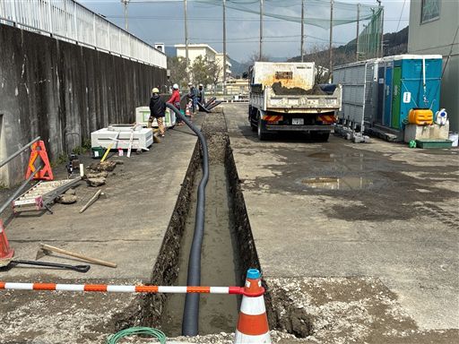 浄水場送水ポンプ室築造工事